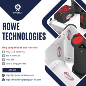 River Q4 – Giải pháp đo thủy văn tiên tiến của Rowe Technologies