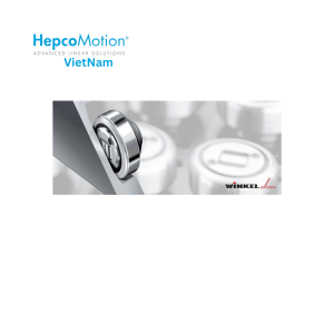 Winkel – Combined Roller Bearings HepcoMotion VietNam