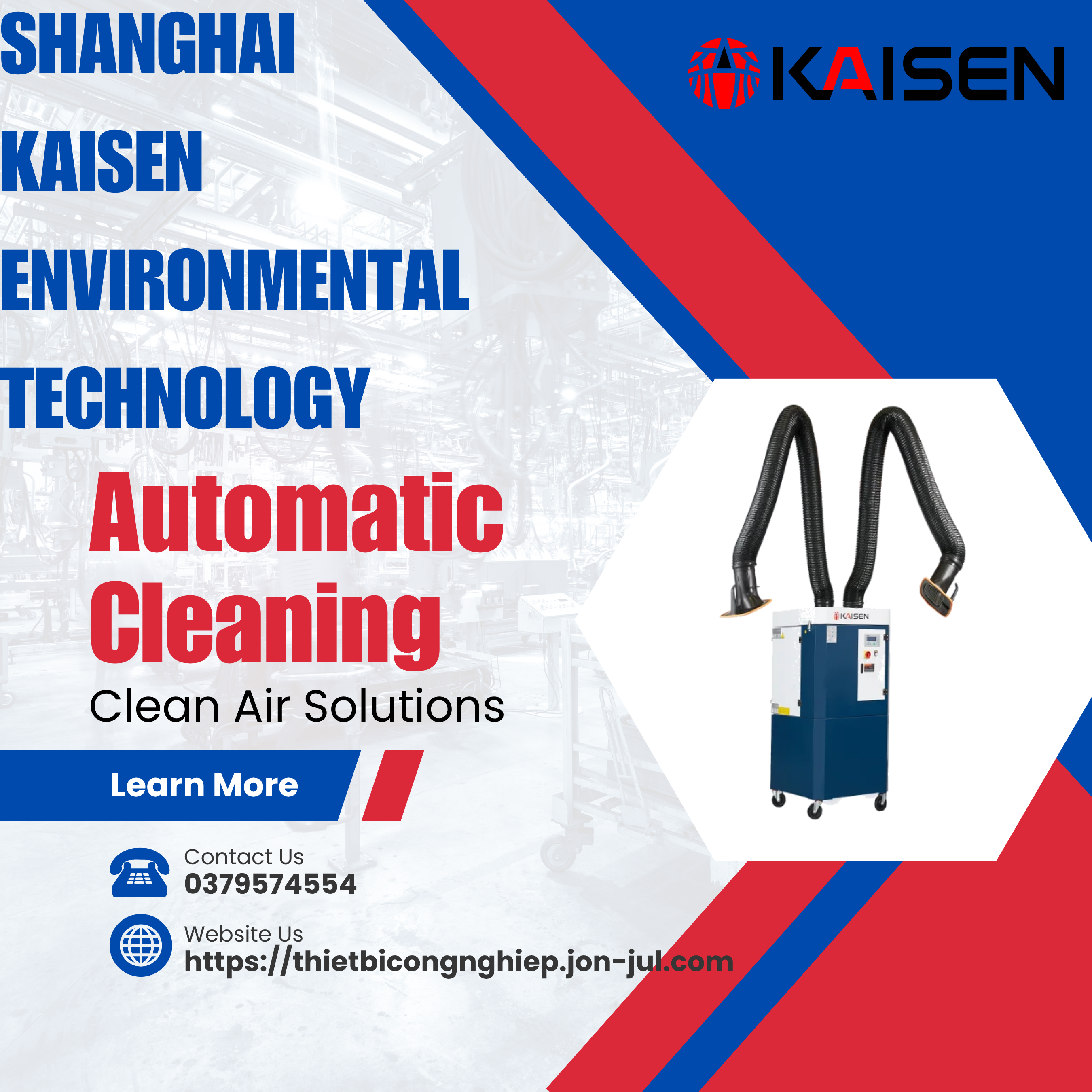 Automatic Cleaning Shanghai Kaisen – Giải pháp làm sạch tự động tiên tiến cho công nghiệp hiện đại