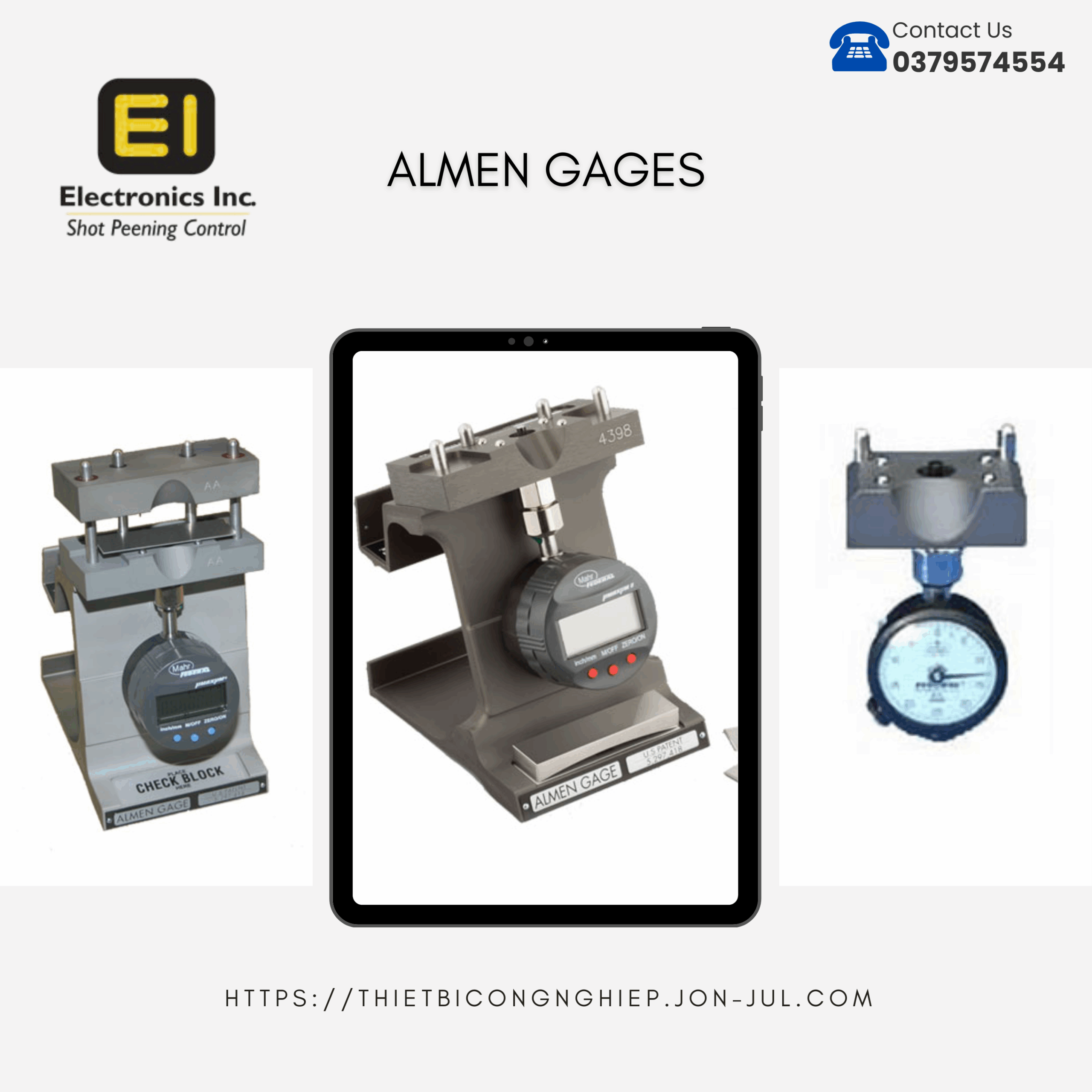Almen Gages – Electronics Inc. – Giải pháp đo lường cường độ Shot Peening chính xác