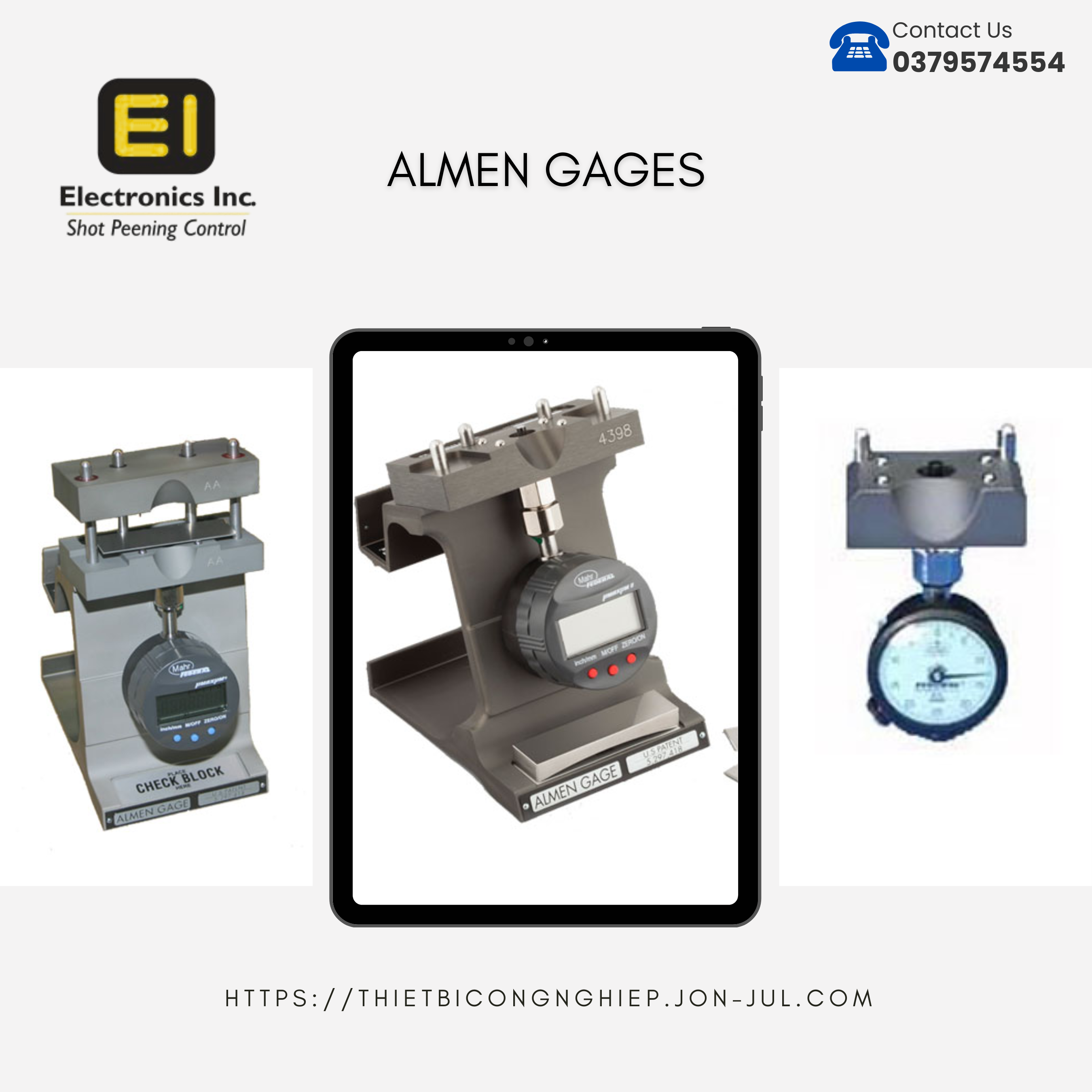 Almen Gages – Electronics Inc. – Giải pháp đo lường cường độ Shot Peening chính xác