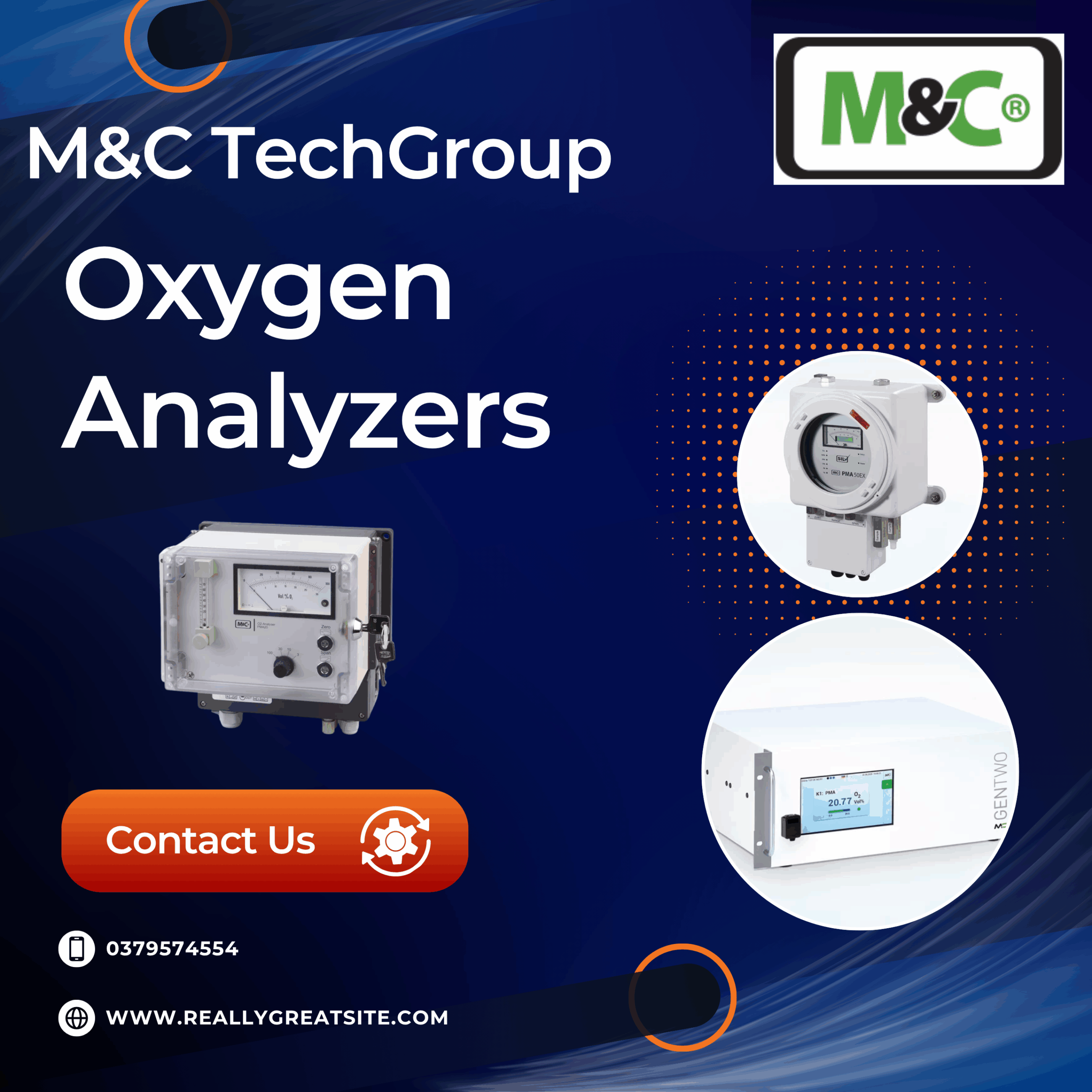 Oxygen Analyzers – M&C TechGroup: Giải pháp đo oxy chính xác cho công nghiệp hiện đại
