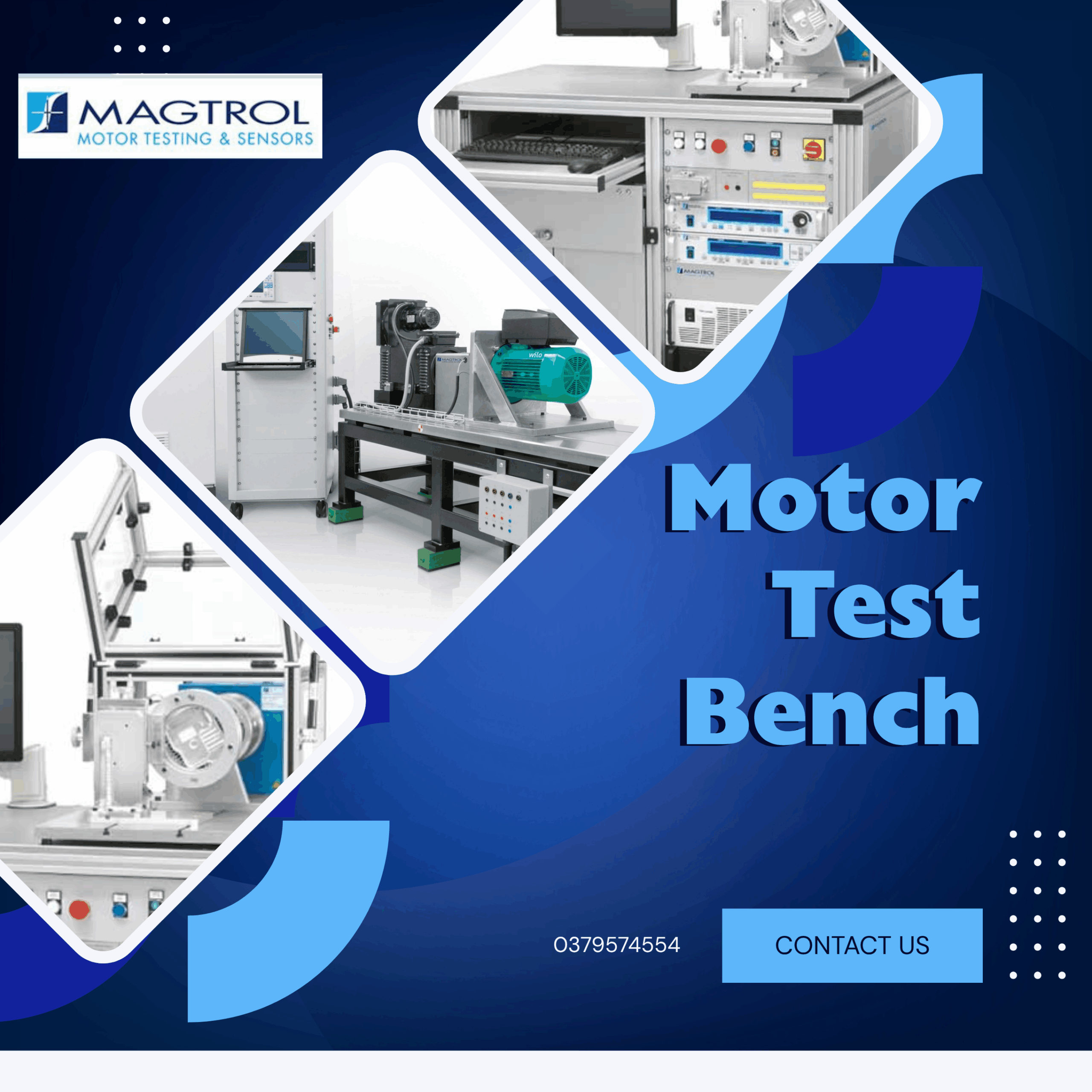 Magtrol Motor Test Bench – Hệ thống kiểm tra động cơ chuyên nghiệp