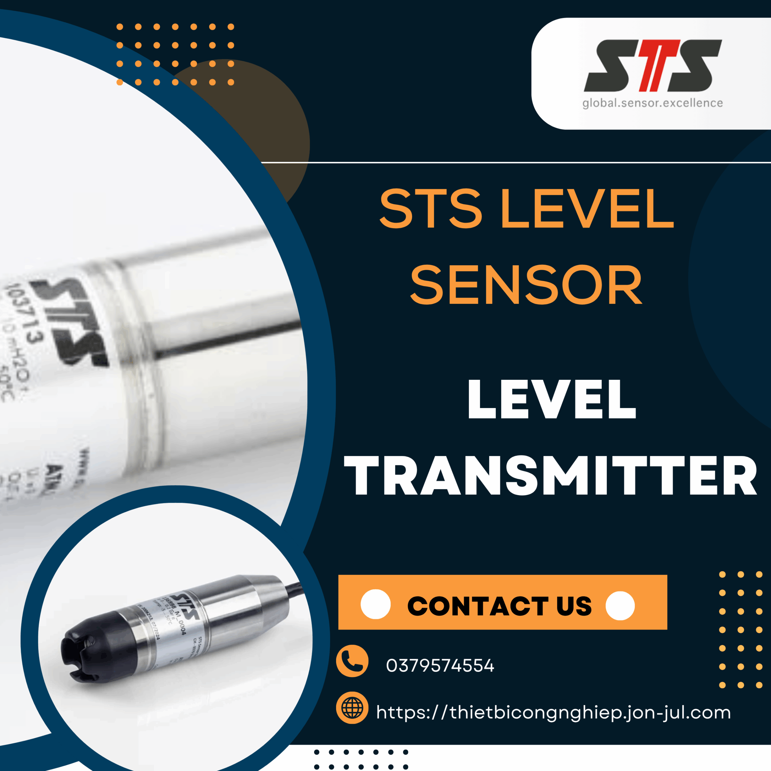 Level Transmitter: Giải pháp đo mức chất lỏng & bùn chính xác cho công nghiệp
