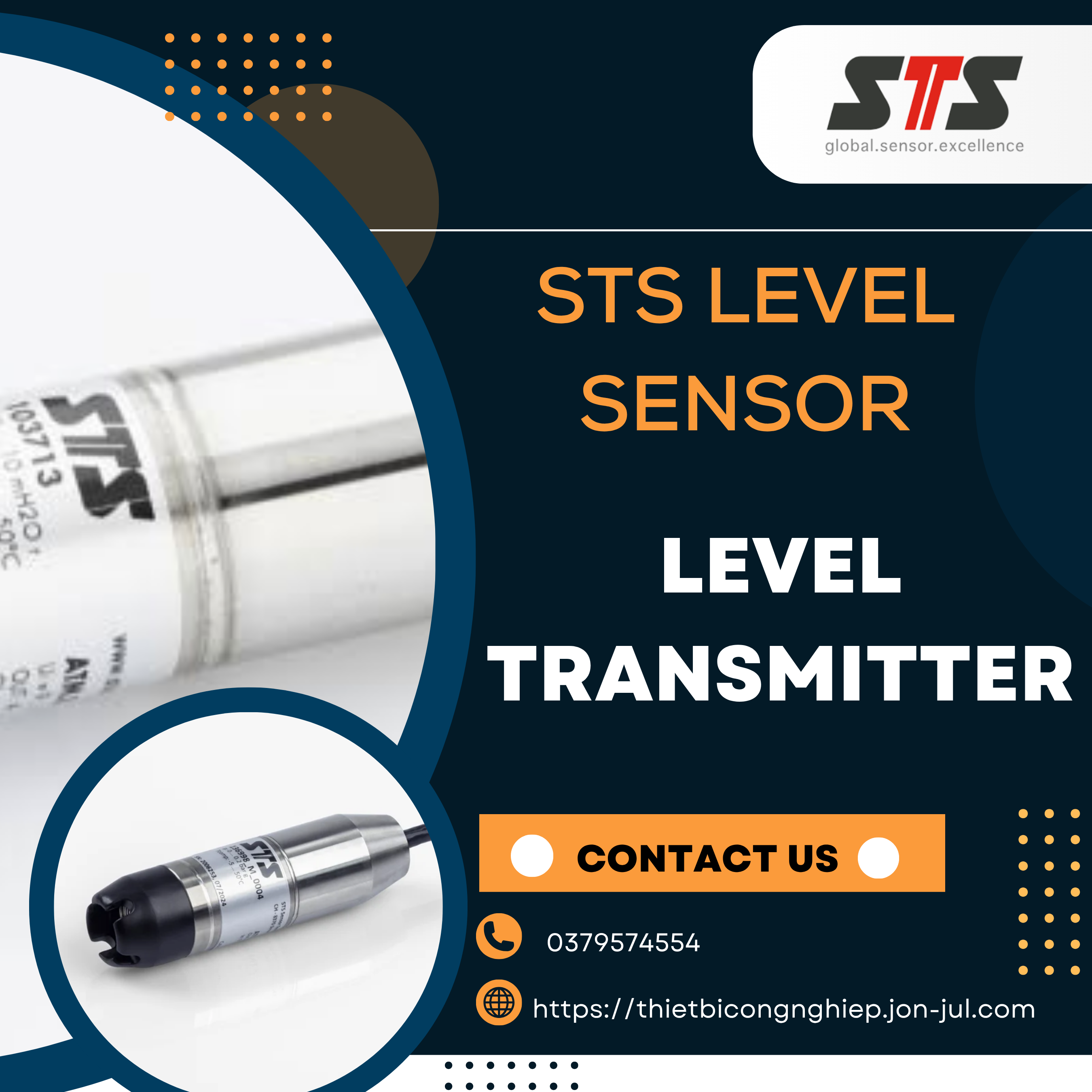 Level Transmitter: Giải pháp đo mức chất lỏng & bùn chính xác cho công nghiệp