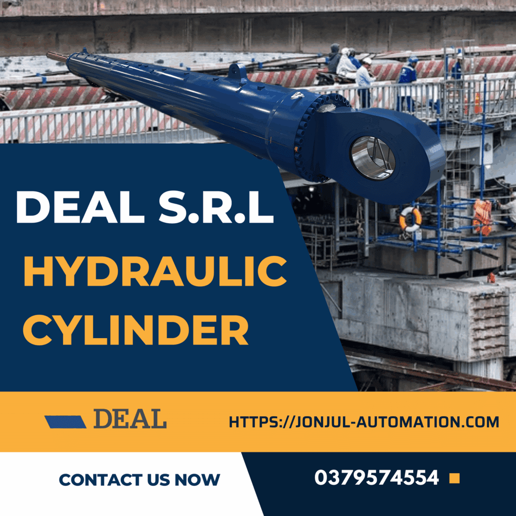 DEAL Hydraulic Cylinder – Giải pháp xi lanh thủy lực cho xây dựng cầu đường