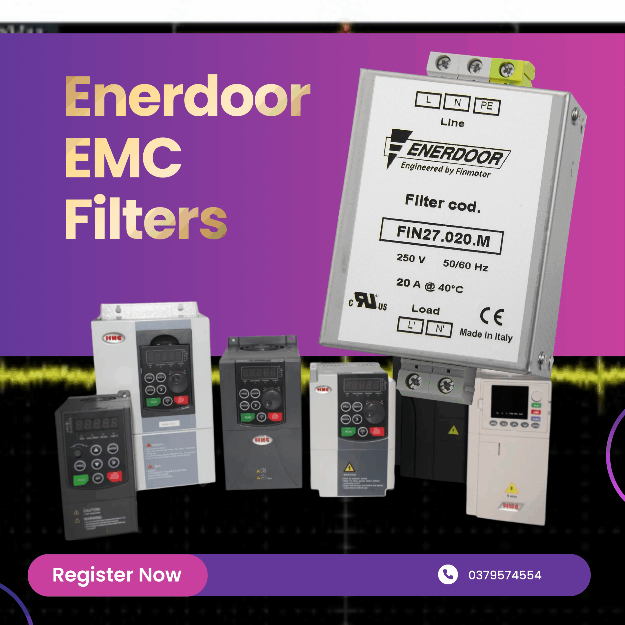 Giải pháp lọc nhiễu biến tần trong ngành công nghiệp