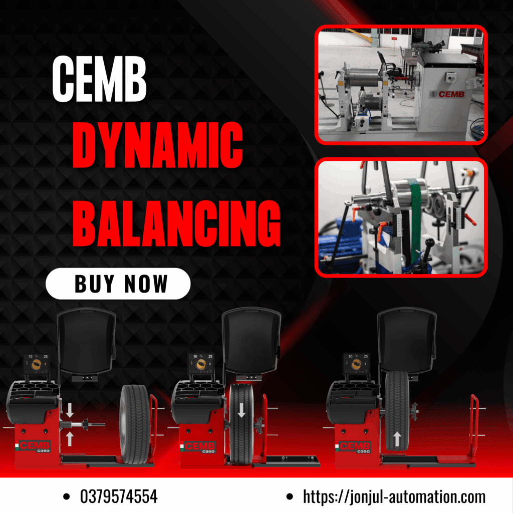 Giải pháp cân bằng động cho rotor trong nhà máy sản xuất động cơ