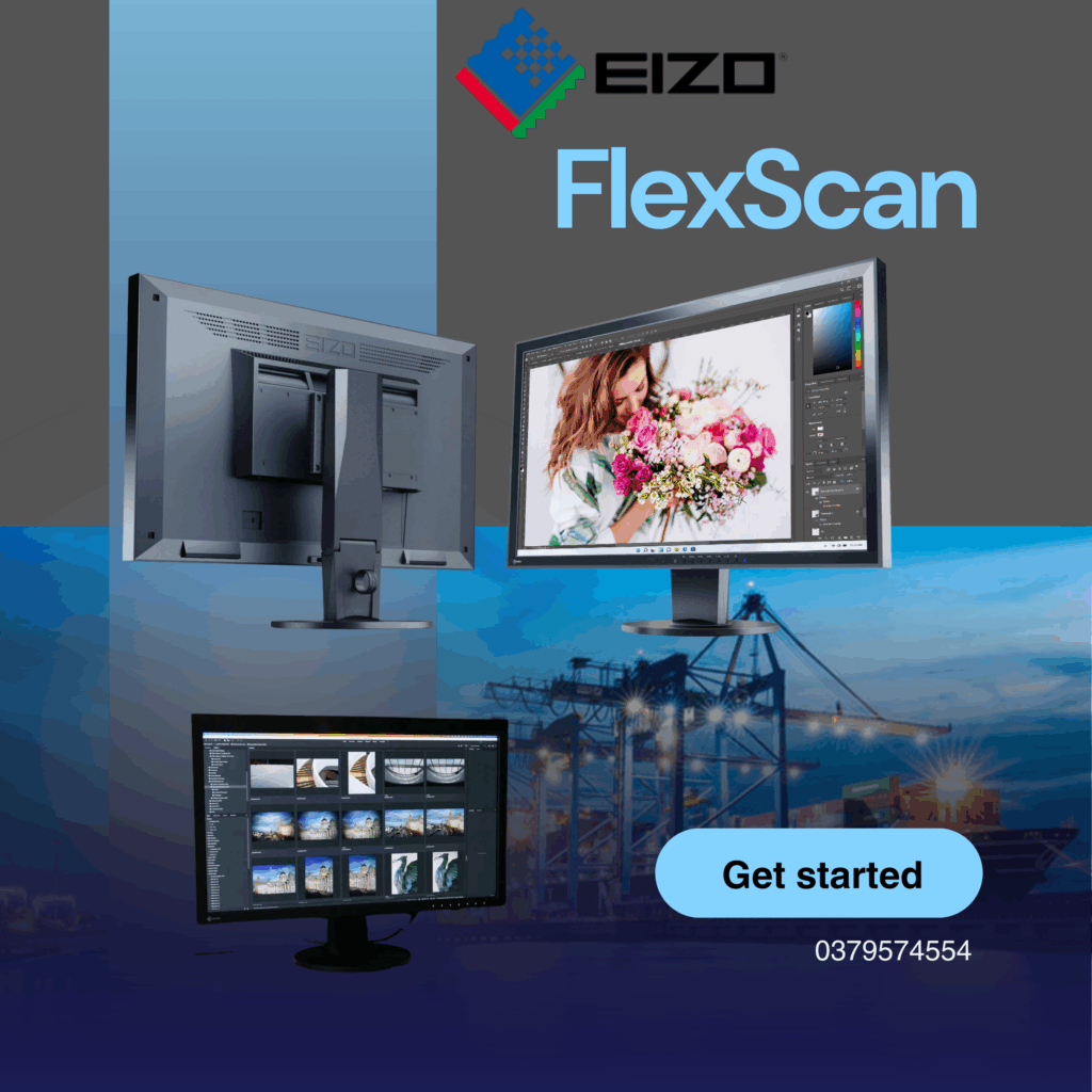 EIZO FlexScan – Giải pháp màn hình công nghiệp cho cảng biển