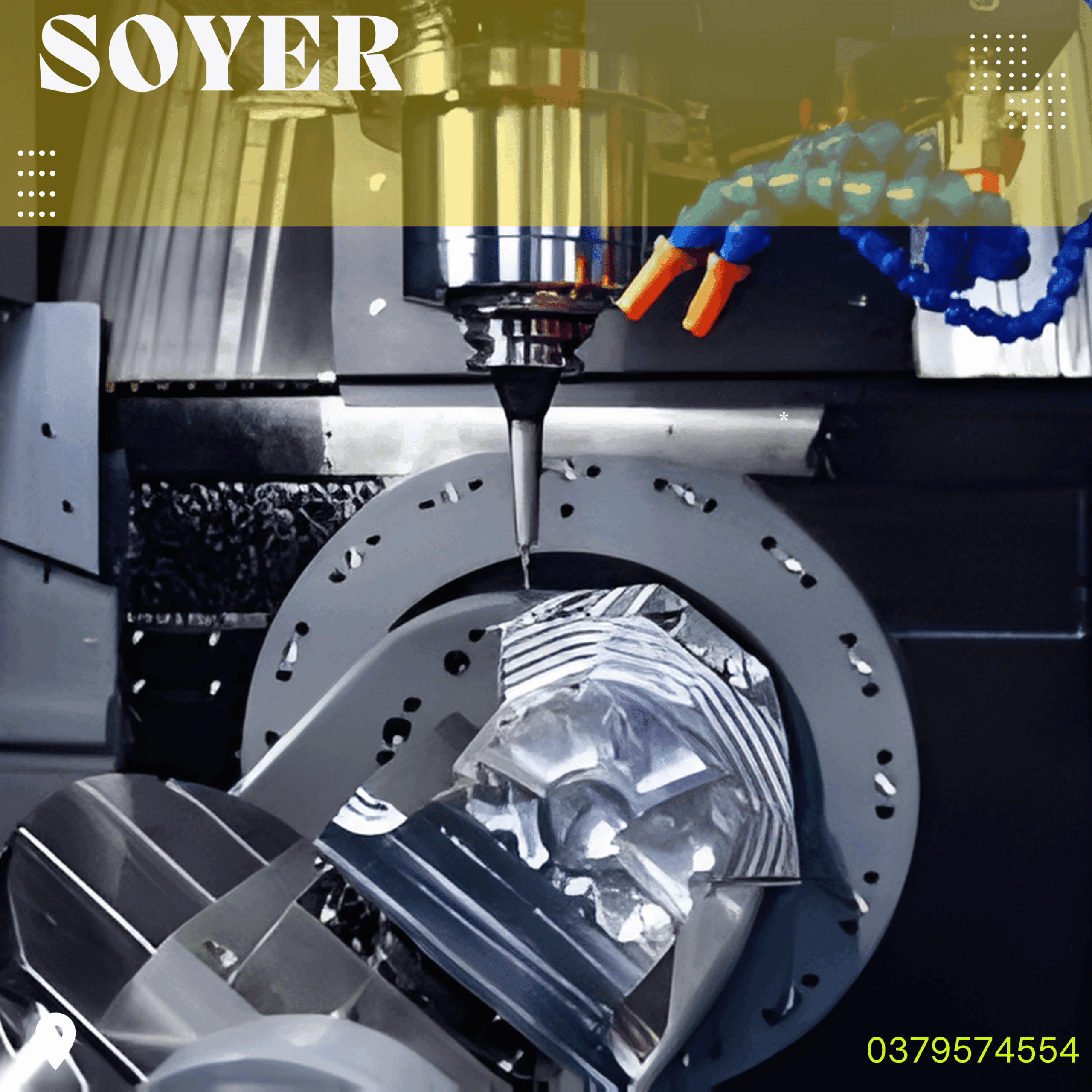 SOYER – Giải pháp máy & hệ thống hàn đinh cho ngành sản xuất cơ khí
