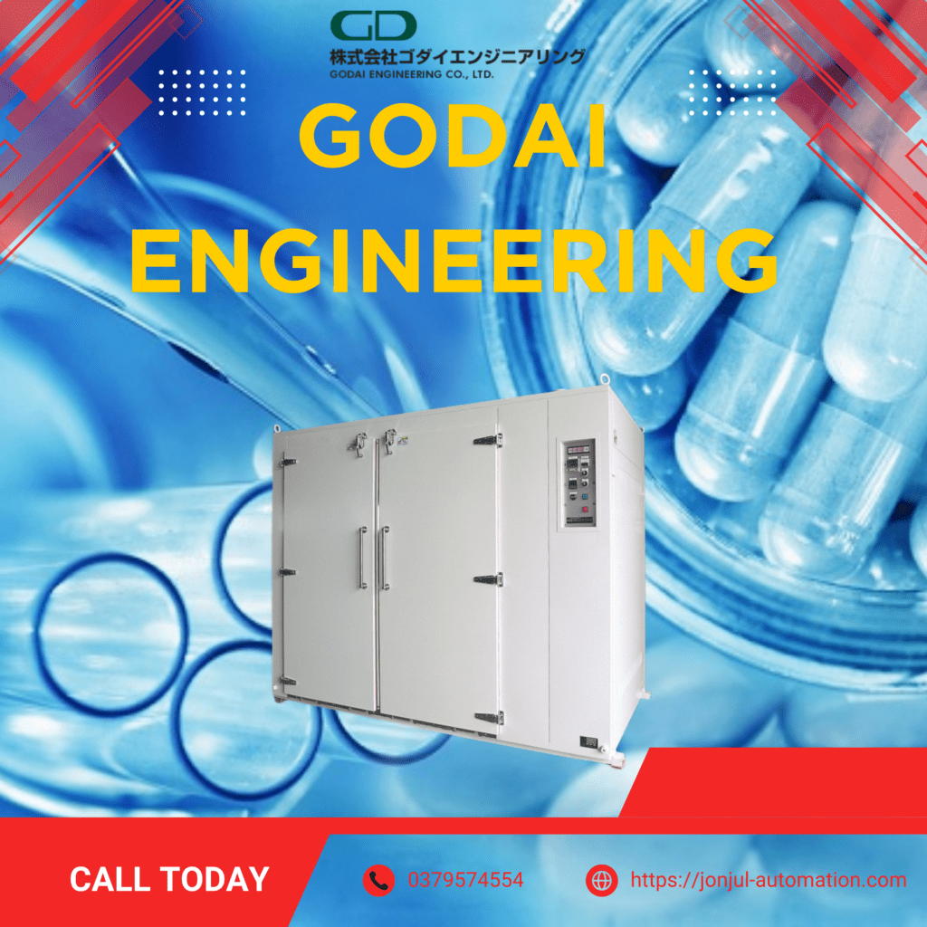 Hot Air Dryer GODAI ENGINEERING – Giải pháp sấy cho ngành dược phẩm