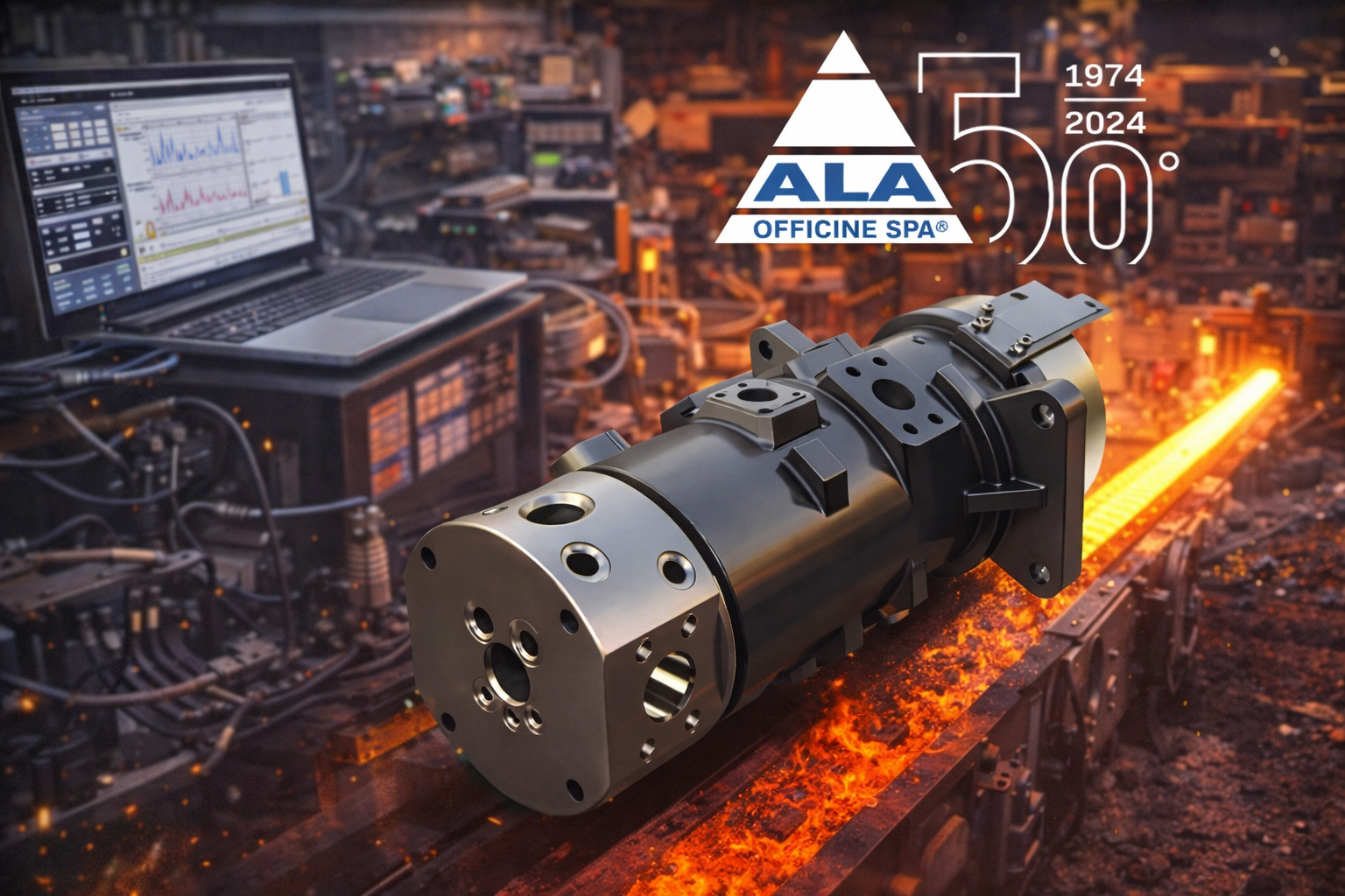 ALA OFFICINE – Giải pháp thu thập dữ liệu & giám sát quy trình cho ngành thép