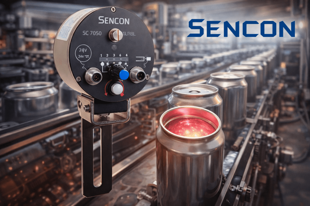 SENCON – Giải pháp kiểm tra phun bên trong lon cho nhà máy nước giải khát