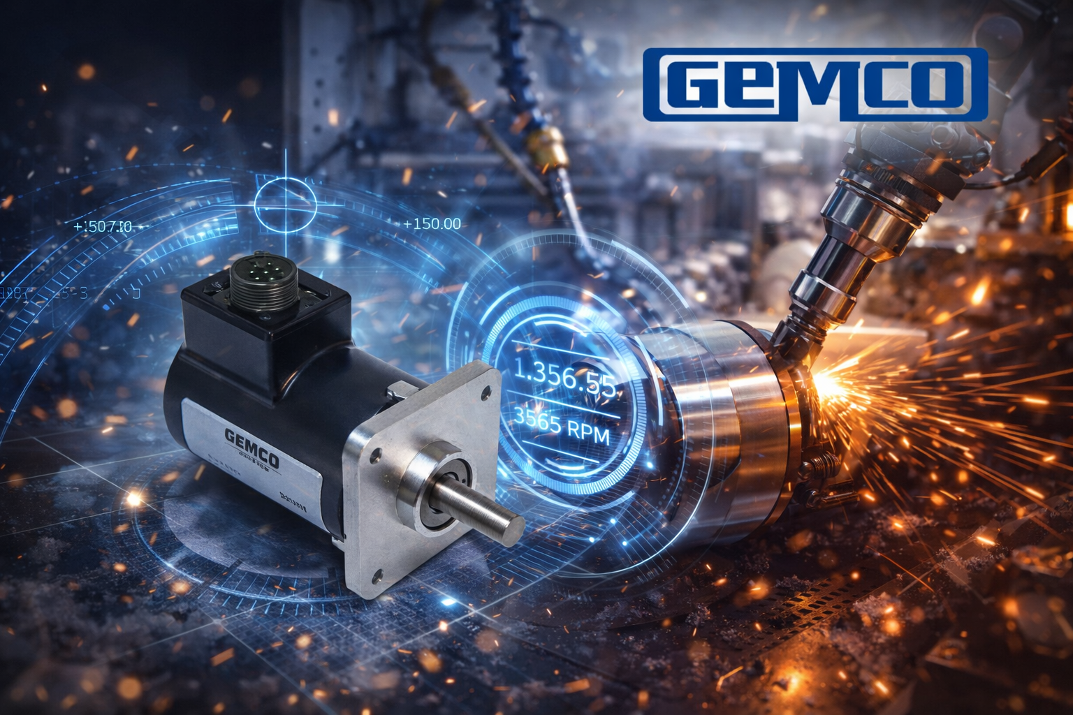 Rotary Resolver Ametek Gemco – Giải pháp đo lường vị trí & tốc độ quay chính xác trong sản xuất và gia công cơ khí