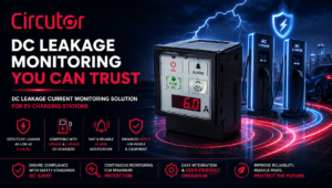 Residual Current Relay Circutor – Giải pháp giám sát rò rỉ dòng DC (6 mA DC) trong trạm sạc xe điện 1 pha & 3 pha