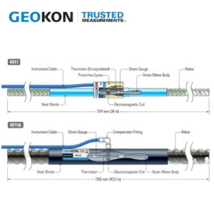  4911-4 Strain Sensor Geokon Vietnam 
